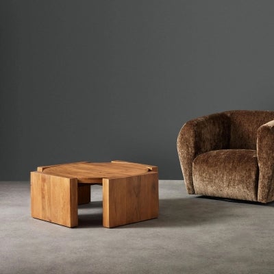 Grand Designs Elio Fabric Swivel Armchair