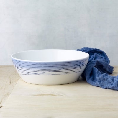 Noritake Hanabi Porcelain Round Serving Bowl