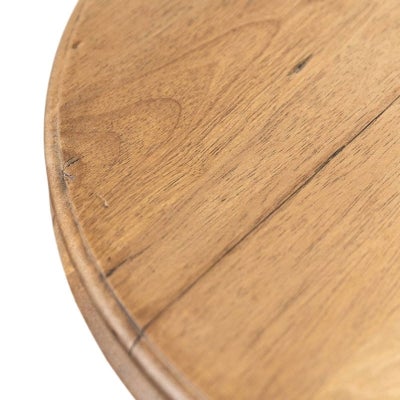 Rochelle Pine Timber Round Wine Table
