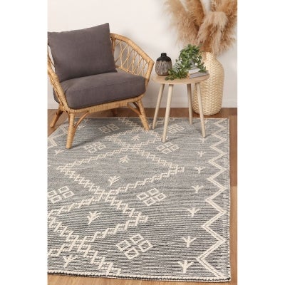 Goa No.05 Hand Tufted Modern Wool Rug, 400x300cm, Cream