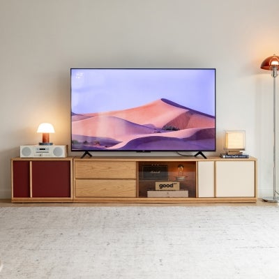 Muko American Cherrywood Modular 2 Door 2 Drawer TV Unit, 180cm