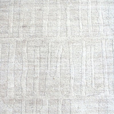 Habita Hand Knotted Wool Rug, 360x455cm, Silver Grey
