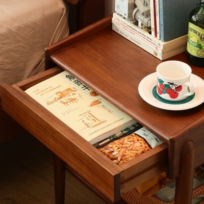 Isle Boxwood Bedside Table