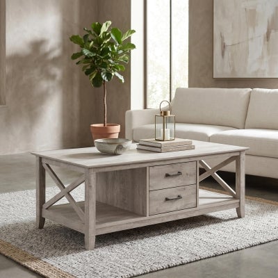 Joanna Wooden Coffee Table, 120cm
