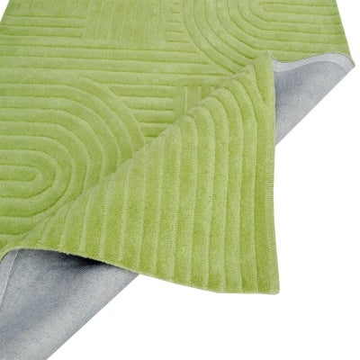 Unity No.6230 Handwoven Wool Rug, 230x160cm, Pista Green