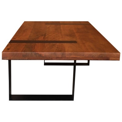 Asbury Mango Wood & Metal Coffee Table, 120cm