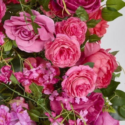JMC Artificial Rose & Camellia Table Runner, 200cm
