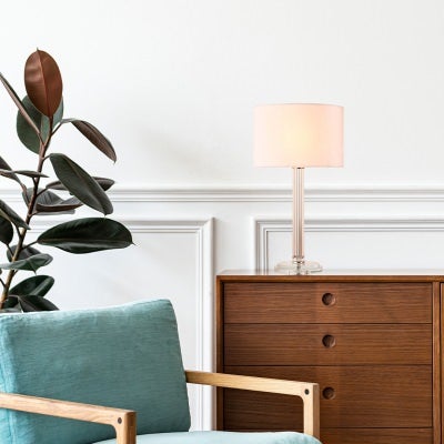 Cosima Glass Base Table Lamp