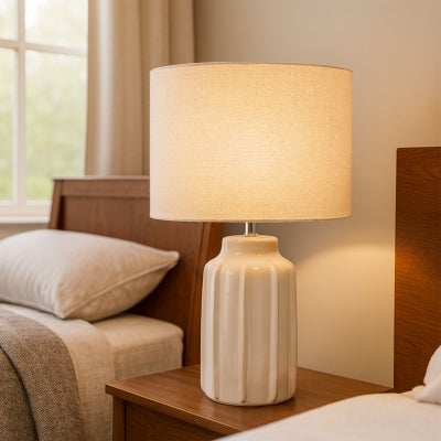 Lana Ceramic Base Table Lamp