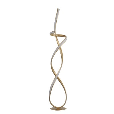 Ainhoa Metal LED Floor Lamp, Gold