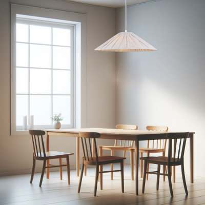 Pamela Fabric Pendant Light, Large