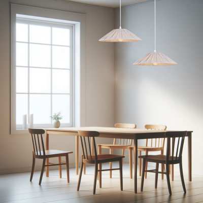 Pamela Fabric Pendant Light, Small