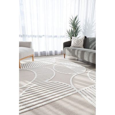 Lotus Leo Modern Rug, 400x300cm, Mixed