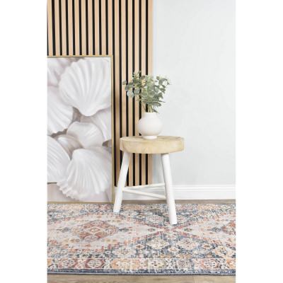 Medina No.0320 Bohemian Runner Rug, 300x80cm, Navy / Multi