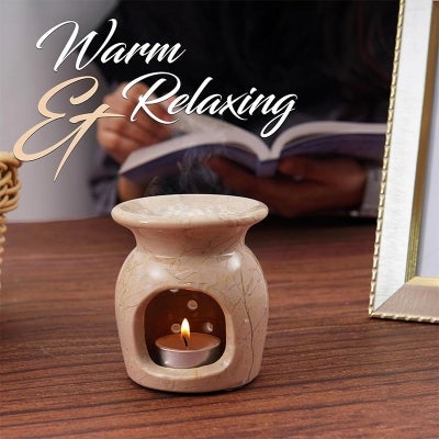 Haven Marble Oil Burner, Verona