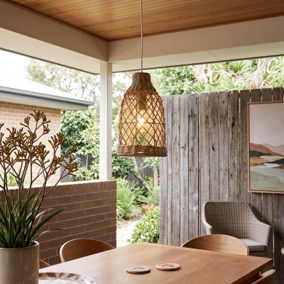 Newbury Seagrass DIY Pendant Light