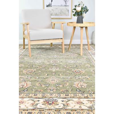 Michelangelo No.55368 Oriental Rug, 340x240cm, Green