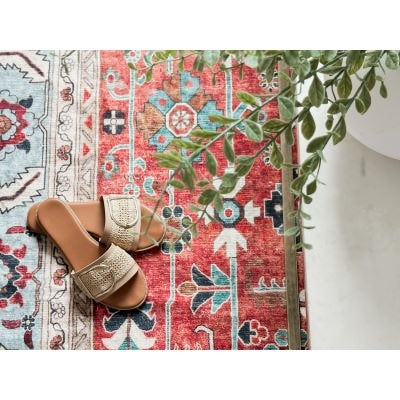 Manila Transitional Machine Washable Runner Rug, 180x60cm