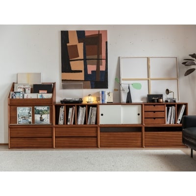 Akita Boxwood Modular Storage Unit, Single Drawer