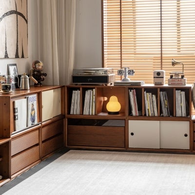 Akita Boxwood Modular Storage Unit, 2 Drawers