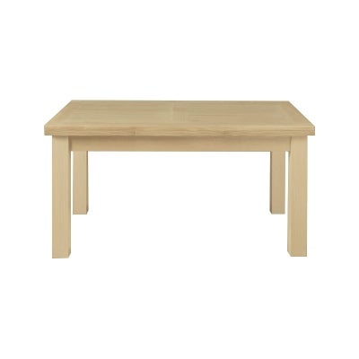 Moselia Tasmanian Oak Timber End Extension Dining Table, 150-250cm, Natural