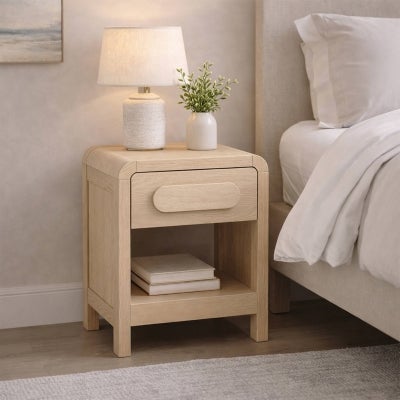 Newbury Wooden Bedside Table