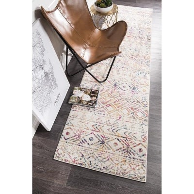 Oasis Ismail Tribal Runner Rug, 80x500cm, Multi
