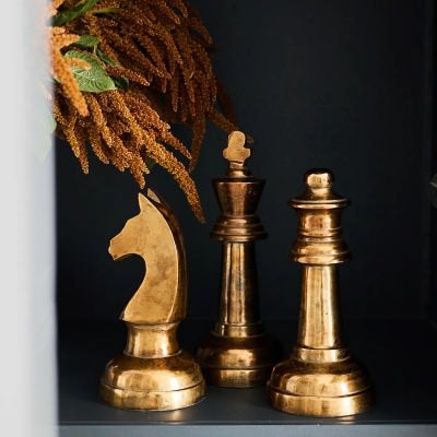 Lindsay Aluminium Chess Sculpture, King