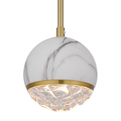 Oneta Ball Pendant Light, White