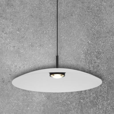 Orilla Glass LED Pendant Light, Opal
