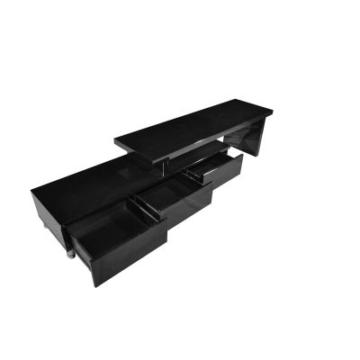 Xena Extendable Entertainment Unit in High Gloss black