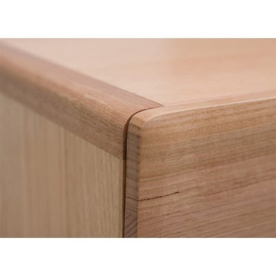 Forsinard Tasmanian Oak Timber 2 Door 2 Drawer TV Unit, 200cm