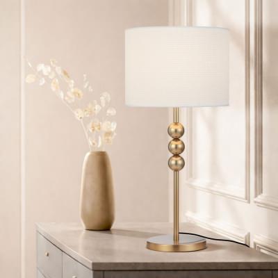 Poetix Iron Base Table Lamp, Gold