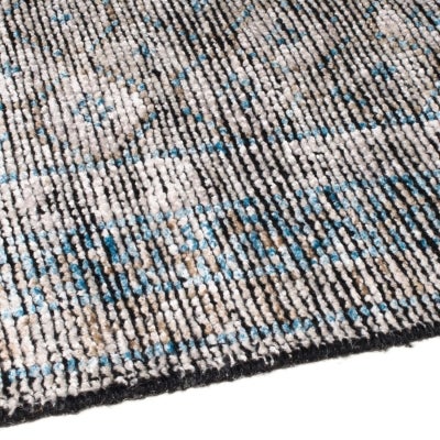 Revival Oushak Hand Knotted Wool & Viscose Rug, 350x450cm, Washed Grey