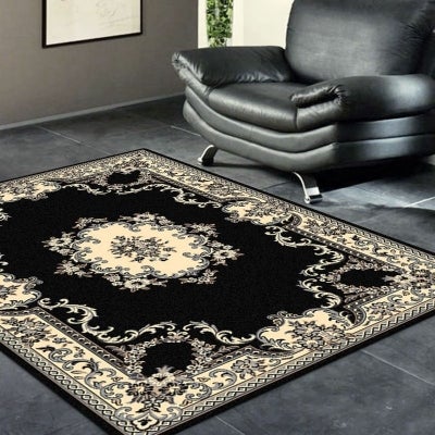 Legacy Azar Oriental Rug, 240x330cm, Black