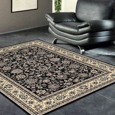 Legacy Neda Oriental Rug, 80x150cm, Black