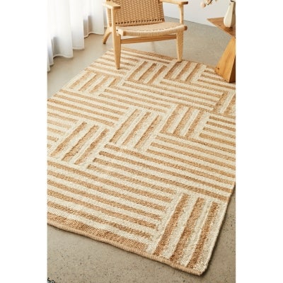 Sahara Arman Handwoven Jute Rug, 280x190cm