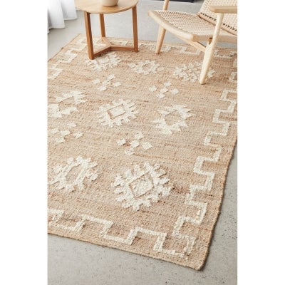 Sahara Carla Handwoven Jute Rug, 225x155cm