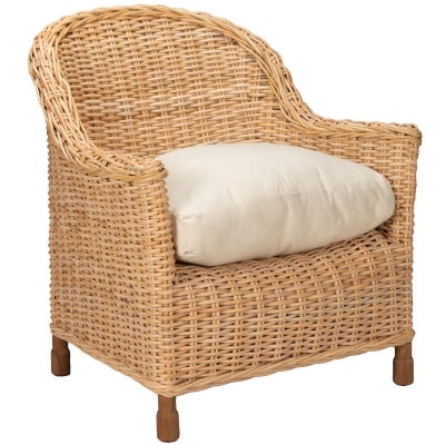 Sam Rattan Armchair, Natural