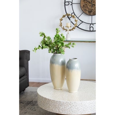 Bora Glazed Ceramic Vase, Small