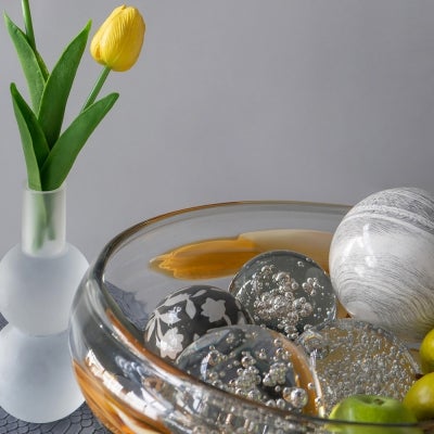 Diane Bulb Glass Candle Holder