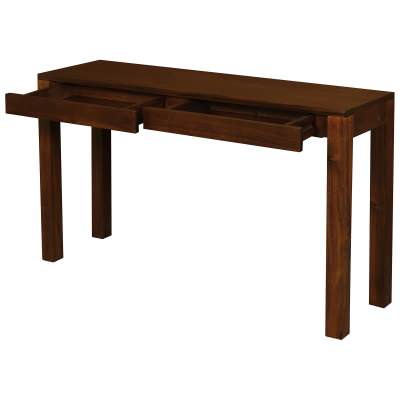 Amsterdam Mahogany Timber Sofa Table, 130cm, Mahogany