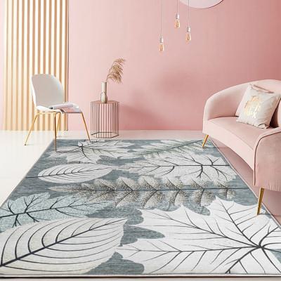 Maples Floral Modern Anti-slip Rug, 150x90cm