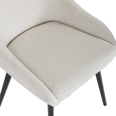 Shogun Commercial Grade Waterproof Fabric Dining Chair, Beige