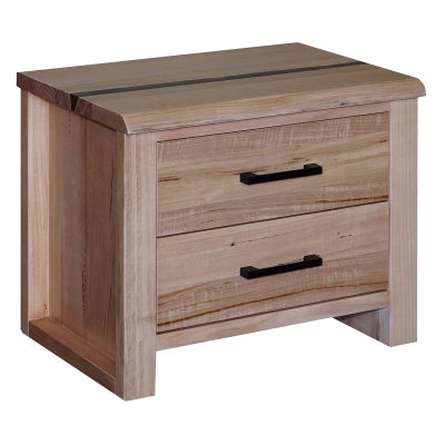 Saviel Messmate Timber Bedside Table