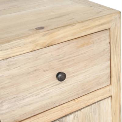 Sheraton Tomes Timber 4 Door 4 Drawer Buffet Table, 160cm, Distressed Natural