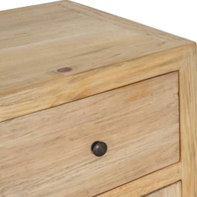 Sheraton Tomes Timber 4 Door 4 Drawer Buffet Table, 160cm, Rustic Pine