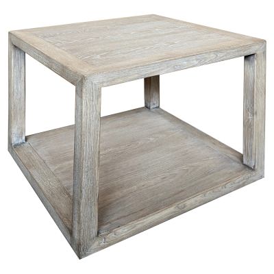 Lavena Macie Recycled Elm Timber Square Side Table