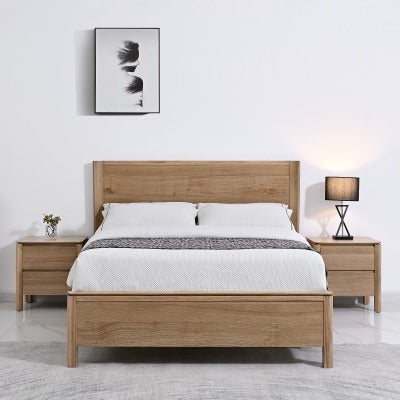 Luciano Messmate Timber Bed, Queen