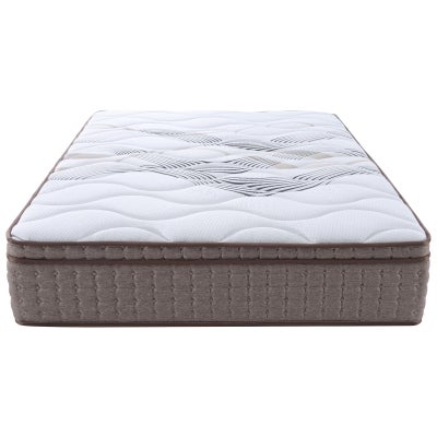 Royal Dreamer Boxed Euro Top Pocket Spring Medium Mattress, Double